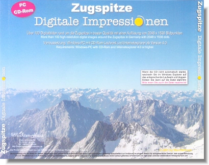 CD-Hülle Zugspitze Rückseite